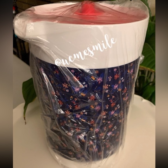 Tupperware Illumina Floral Stack & Store Pitcher/Bowls/Tumbler Set - Picture 4 of 13